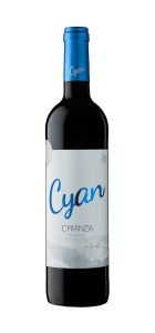 Fles Cyan Crianza 2020