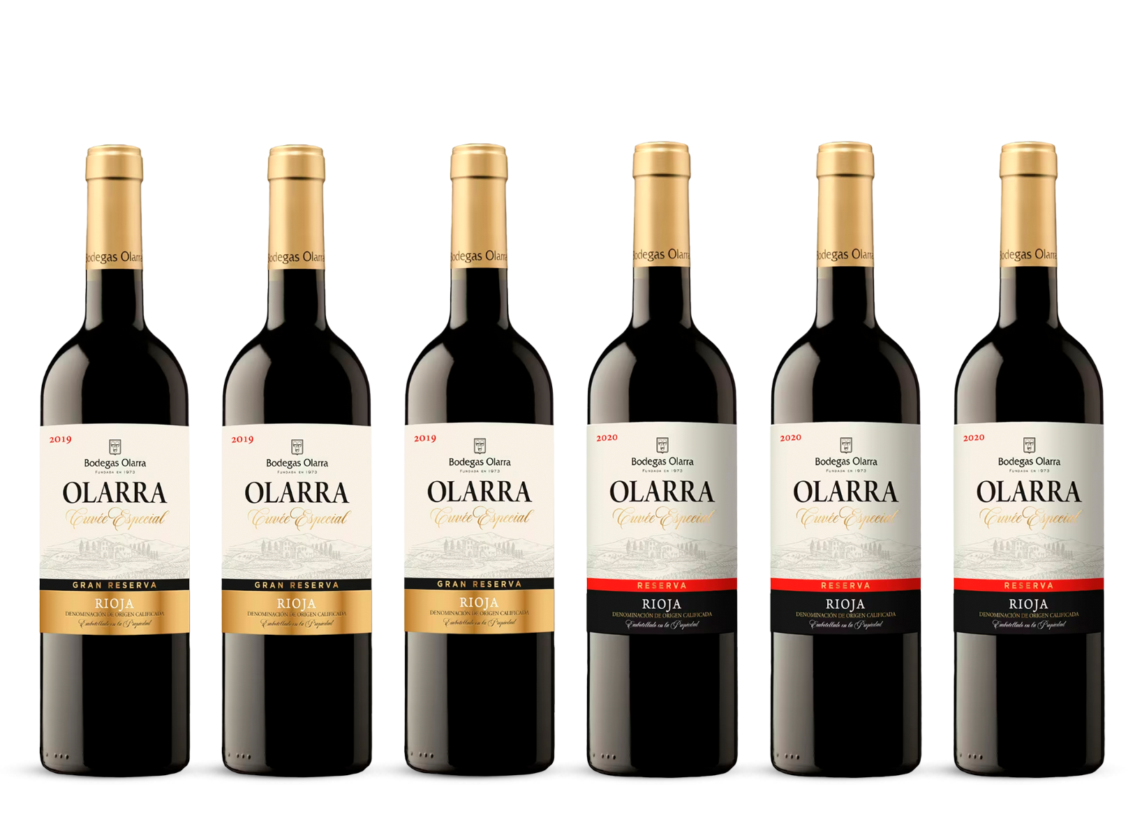Olarra Cuvée Especial Gran Reserva 2019 y Olarra Cuvée Especial Reserva 2020